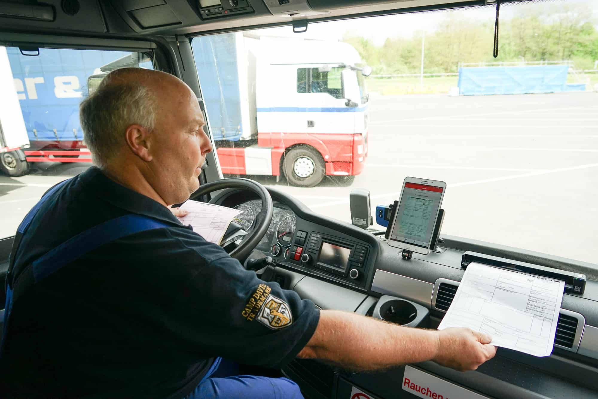 Telematics, freight forwarding, transport, digitalisation of delivery processes