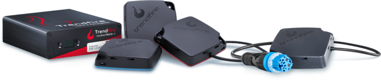 Trendfire Telematikeinheiten für Auflieger mit Funksensoren