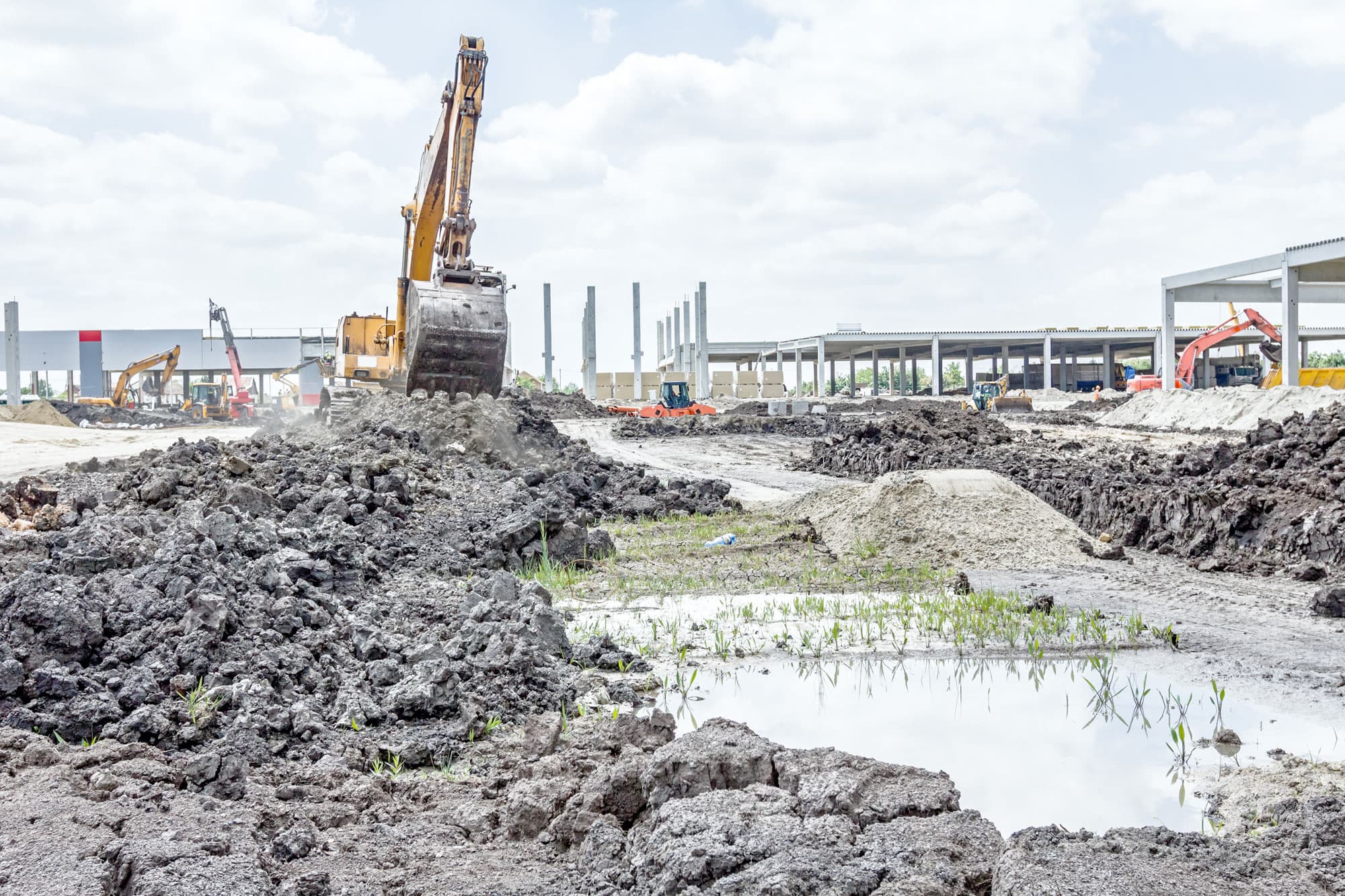 GPS-Ortung, Baufahrzeuge, Baumaschinen, Bagger, Trendfire Telematik