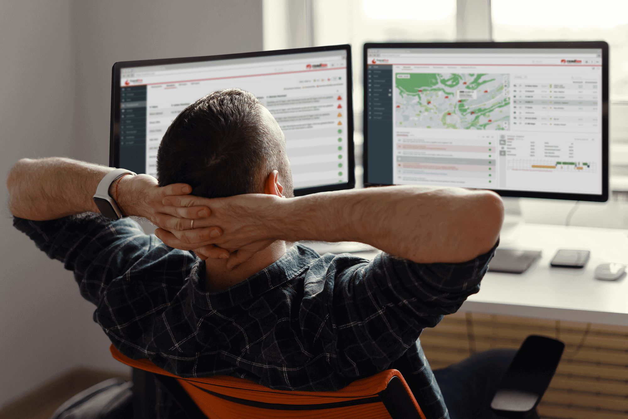 Telematics portal for fleet management, forwarding agencies, transport and logistics