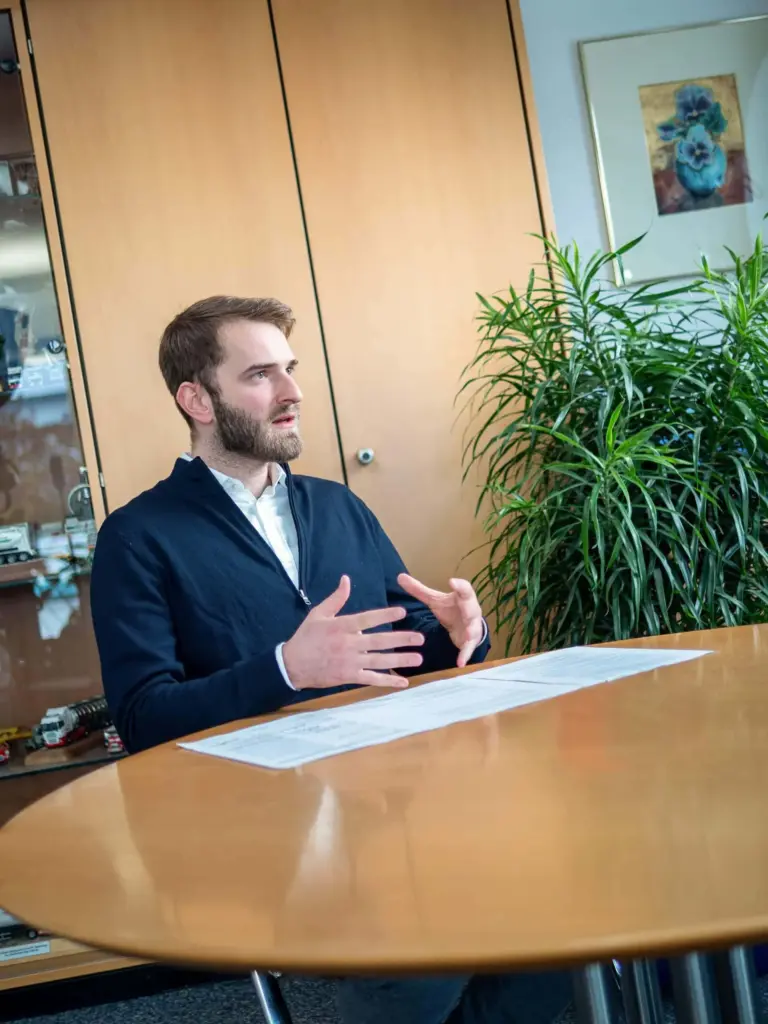 Simon Gschwander in an interview with Trendfire Telematics